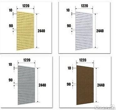 чип панели: Эконом панели разных размеров и цветов Кулатова 1/3. ЧПУ центр — 2