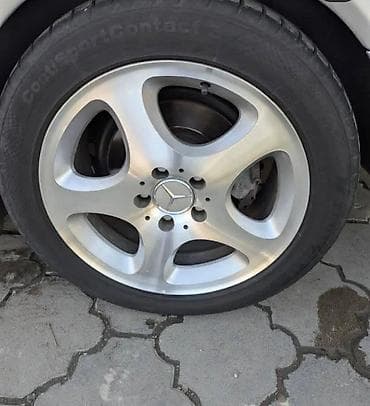 Дөңгөлөктөр монтажда 225 / 50 / R 17, Жай, Колдонулган, Комплект, Жеңил унаалар, Куйма, тешиктери - 5 — 4