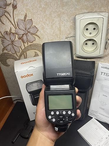 canon eos: НОВАЯ Вспышка Godox TT685IIC TTL для камер Sony/Canon/Nikon– — 1