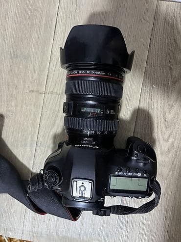 second hand mobile: Canon EOS 5D Mark III с объективом Canon EF 24–105mm f/4 L IS USM - — 2