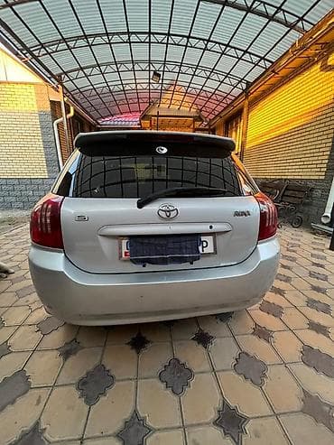 пороги passat b3: Toyota Allex: 2003 г., 1.8 л, Автомат, Бензин, Кроссовер — 5