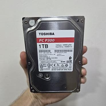 Накопитель для ПК, Новый, Toshiba, HDD, 1 ТБ, 3.5", Для ПК