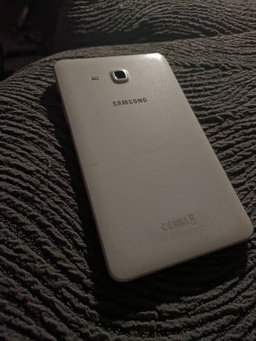 Планшет, Samsung, память 16 ГБ, 3G, Б/у, Детский цвет - Белый