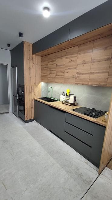 osh flat: 2 комнаты, 66 м², Аламедин-1 мкр 5 этаж, Свежий ремонт — 3