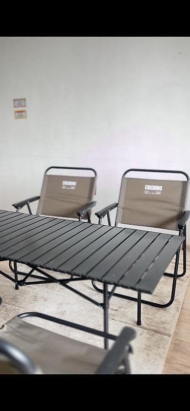 стол стулями: Комплект складной мебели для отдыха ENKINMO: - 4 кресла с — 4