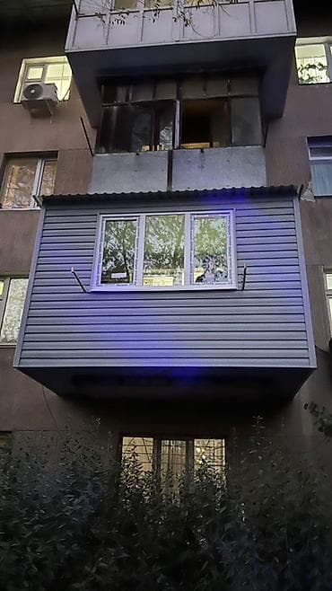 Услуги по строительству и ремонту: Остекление и отделка балконов/лоджий “под ключ”. Что выполняем: - — 2