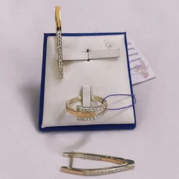 набор пандора: Серебро пробы 925 Напыление золотом Камни фианиты Размеры имеются Есть — 3