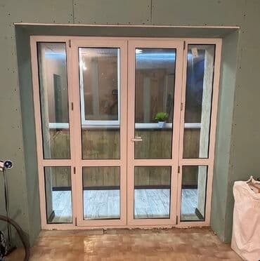 купить полистирол в гранулах: Буюртмага пластик терезелер, Витраждык, Панорамалык, Стандарттык, Акысыз орнотуу — 28