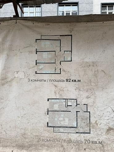 джал 15 ихлас: 3 комнаты, 92 м², Элитка, 9 этаж, Готовая ПСО (под самоотделку) — 6