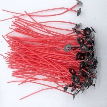 продаю свечи: Вощеные бездымные фитили для изготовления свечей ручной работы - длина — 1