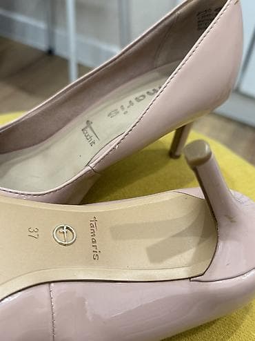 Босоножки, сандалии, шлепанцы: Туфли, 37, Tamaris, Б/у, цвет - Розовый, Самовывоз, Бесплатная доставка, Платная доставка — 5