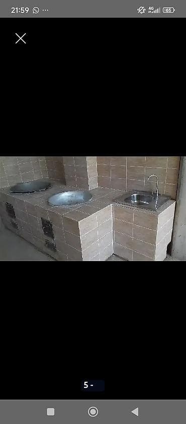 плит: Печные работы под ключ: восточные очаги, тандыры, уличные кухни - — 7