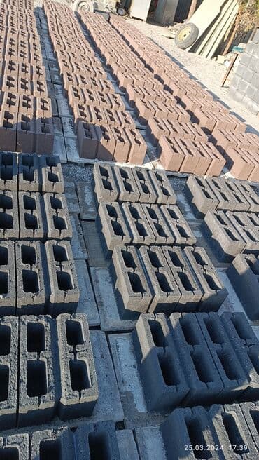 куплю газабетоные оборудование для производства газаблока: Пескоблок Рваный, Заборный, 150x400x200 — 12