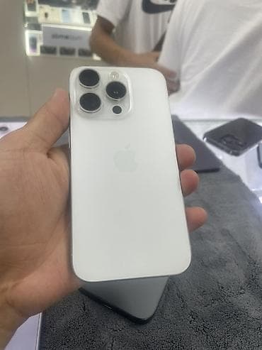 iphone 15 pro 256 бу: IPhone 15 Pro, Б/у, 128 ГБ, Белый, Коробка — 1