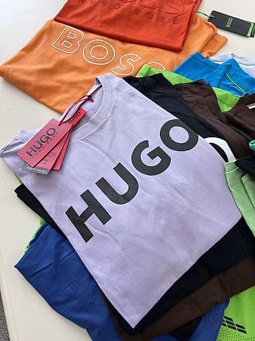 кепки boss: Мужская футболка, 2XL, Hugo Boss, Новый, цвет - Зеленый, Самовывоз, Платная доставка — 8