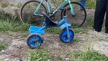 коляска на двоих: Детский велосипед, 3-колесный, 1 - 3 года — 3