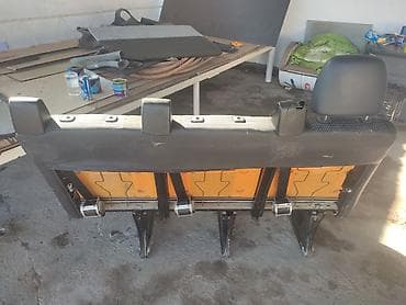 lada prora: Заднее сиденье, Ткань, текстиль, Б/у — 7