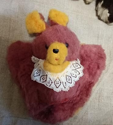 декоративный зайчик: Игрушки из СССР Мягкие игрушки (набор). - Плюшевый ослик/пони — 4