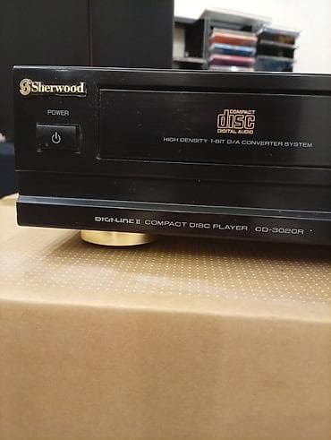 Другая аудиотехника: CD-проигрыватель Sherwood CD-3020R - Однодисковый компакт-диск плеер — 7