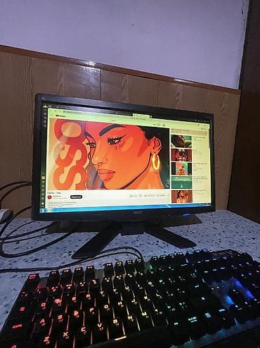 Стол компьютерлери жана комлектөөчүлөр: Монитор, Acer, Колдонулган, 21" - 22" — 4