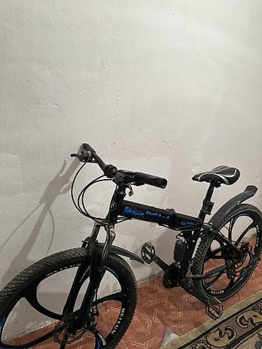 Складной горный велосипед 26" Особенности: - Складная рама: петля по