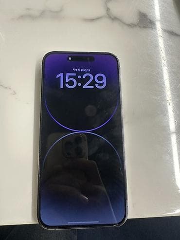 iphone 16 max: IPhone 14 Pro Max, Б/у, 256 ГБ, Deep Purple, Защитное стекло, 100 % — 2