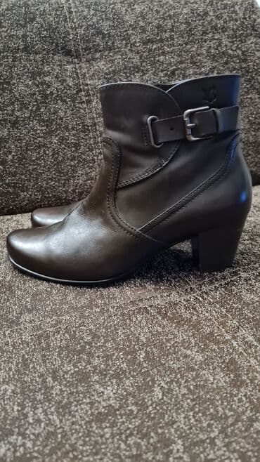 обувь больших размеров бишкек: Мужские ботинки, 36.5, Caprice, Б/у, цвет - Коричневый, Самовывоз — 2