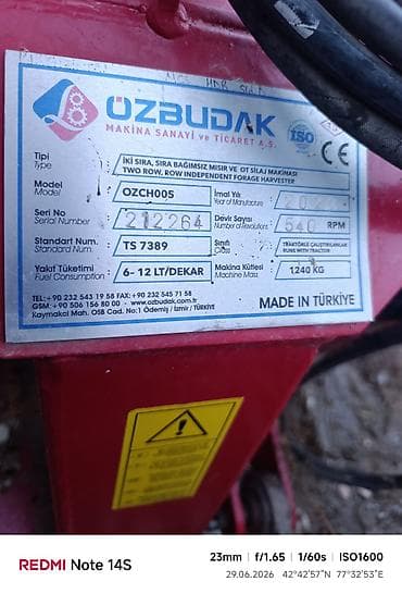 Транспорт: Кукурузоуборочный/силосный измельчитель Özbudak Predator P250 — 4