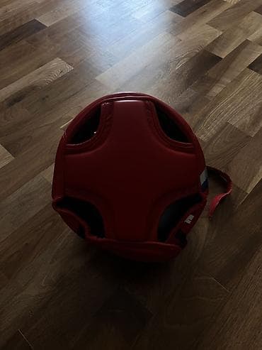 подошел: Шлем для единоборств Clinch, красный - Тип: тренировочный — 4