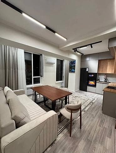 kant flat: 2 комнаты, 55 м², Элитка, 13 этаж, Дизайнерский ремонт — 1