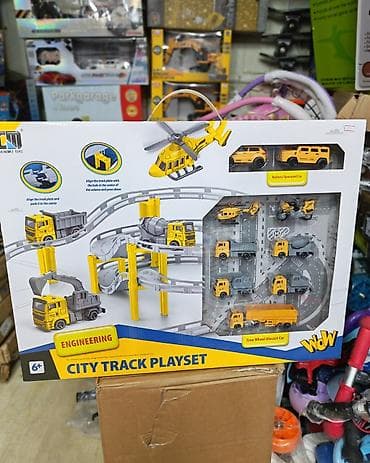 tech deck: Игровой набор «City Track Playset» — тематическая трасса с городским — 2