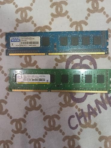 Компьютерлер, ноутбуктар жана планшеттер: Оперативдик эс-тутум, Колдонулган, Goodram, 4 ГБ, DDR3, 1 МГц, ПК үчүн — 1