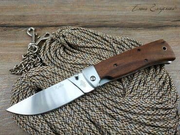 прибор ночного видения для охоты бу: Нож "Клен" складной охотничий, сталь 65Х13, замок Liner Lock, рукоять — 2