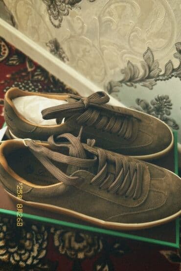 кышкы бут кийимдер: Кеды Loro Piana - Материал верха: замша (мягкая, бархатистая фактура) — 2