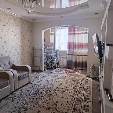 106: 1 комната, 44 м², Кок-Жар ж/м 106 серия улучшенная, 6 этаж, Косметический ремонт — 2