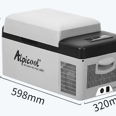 суу ысыткыч: Автомобильный холодильник Alpicool 20 л - Объём: 20 литров - — 6
