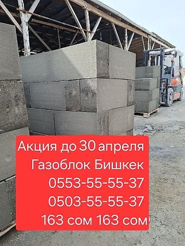 стеклобетон купить: Газоблок, Неавтоклавный, 600x200x300, D700 — 1