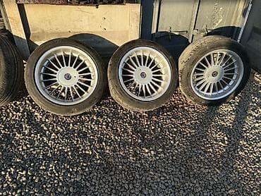 Комплект из 4 легкосплавных дисков Alpina с шинами.Разболтовка 5 112 5 — 1