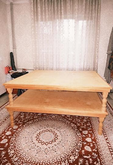 кухонный стол стул ош: Закройный стол, Новый, цвет - Коричневый — 1