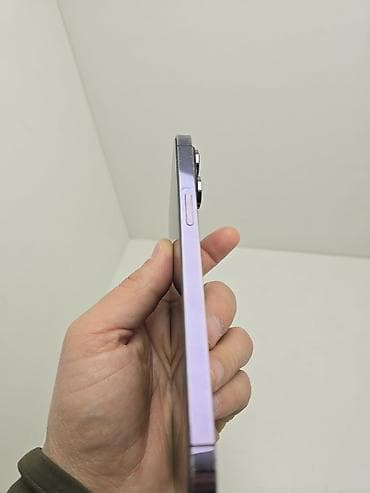 IPhone 14 Pro Max, Б/у, 256 ГБ, Deep Purple, Защитное стекло, Чехол, 80 % — 4