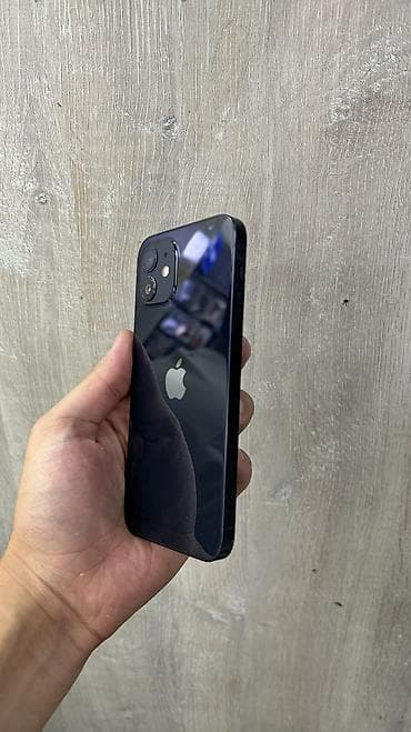 second tech: IPhone 12, Б/у, 128 ГБ, Синий, Защитное стекло, Чехол, 78 % — 5