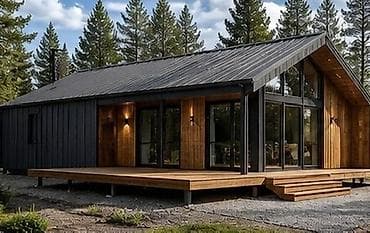 строительство загородного дома из газобетона под ключ: Строим Барнхаусы и A-frame дома под ключ 🏡 ✔ Цена: 400$/м² ✔ — 2