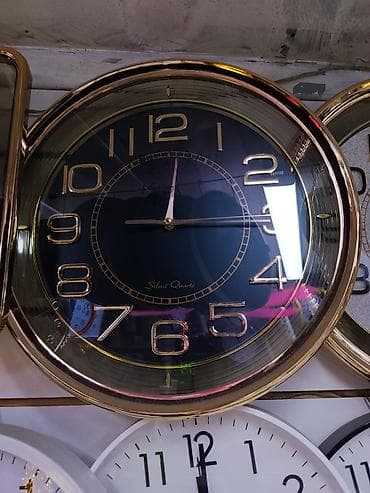 часики настенные: Настенные часы Silent Quartz - Классический круглый корпус с — 1
