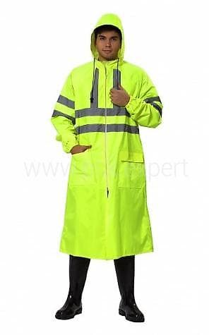 Плащ extra vision wpl (лимонный и оранжевый) влагозащитный плащ