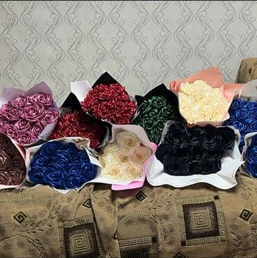 что подарить девушке: 🌸 Букеты из атласных лент — красота, которая не увянет! 🌸 БИШКЕК|КАНТ — 1