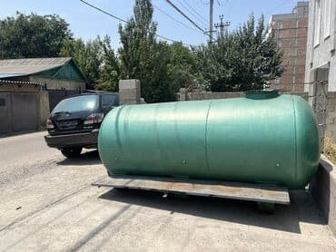 бак на иж: Бак, Металл, 4000 л, Акылуу жеткирүү, Өзү алып кетүү — 1