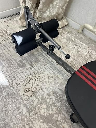 тренажёрный: Скамья для пресса/гиперэкстензии с упорами и регулировкой - — 3