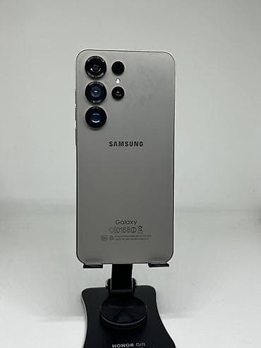 Техника и электроника: Samsung Galaxy S25 Ultra, Б/у, 256 ГБ, цвет - Серый, 2 SIM — 3