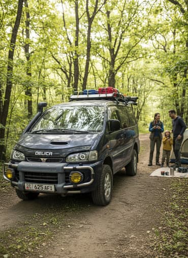 дом обмен на авто: Mitsubishi Delica: 1995 г., 2.8 л, Дизель, Минивэн — 2