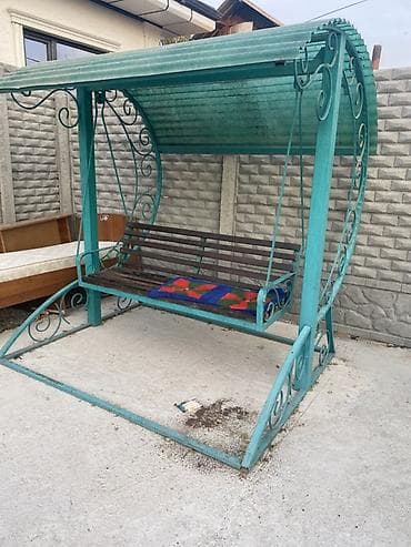 Бакча селкинчеги Металл, Жөлөнгүчү менен, Чатыры менен lalafo.kg да Бакча селкинчеги Металл, Жөлөнгүчү менен, Чатыры менен